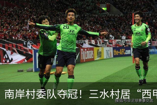 南岸村委队夺冠！三水村居“西甲”燃情落幕
